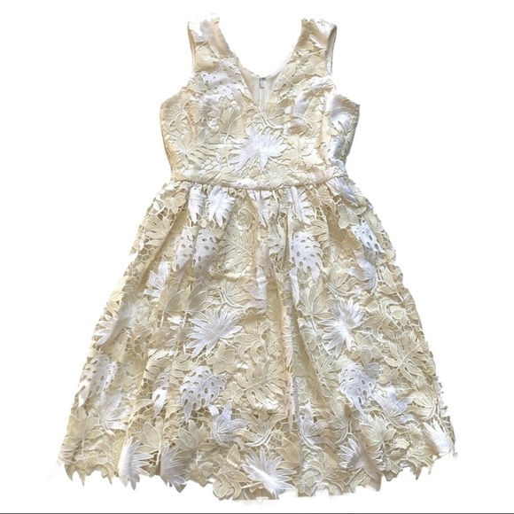 Dress The Population Rita Floral Lace Dress NWT - Picture 2 of 12